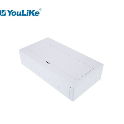 42 caixa da fase monofásica MCB da maneira, descoloração do OEM do PVC M Enclosure Box anti