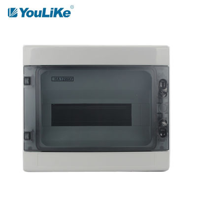 12 maneiras IP65 caixa de distribuição impermeável e à prova de poeira MCB BOX ABS PC Material