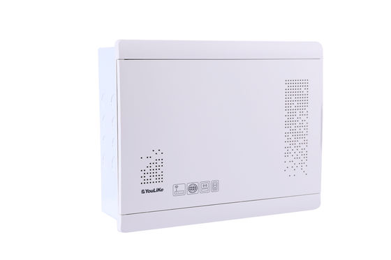 IP30 montagem do resplendor do telefone da tevê da caixa de distribuição dos multimédios da proteção MCB