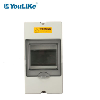 Maneira exterior IP65 da placa de distribuição 4 da montagem MCB da parede impermeável